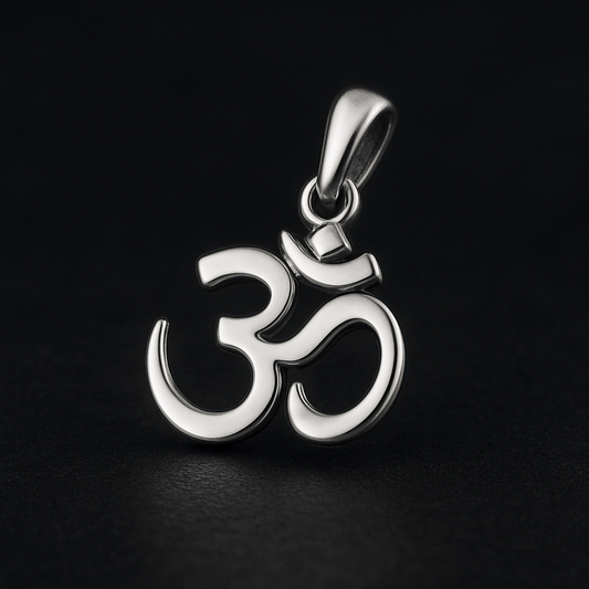 Om Pendant – Spiritual Elegance in Minimal Design