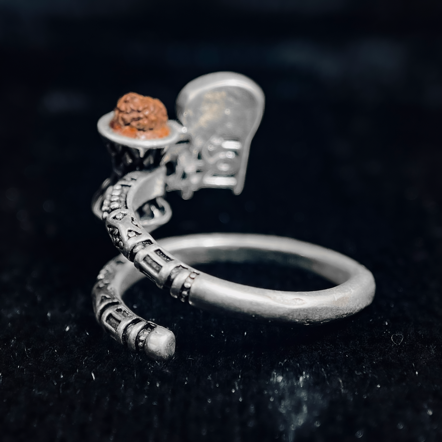 Mahadev Trishul Ring for Men