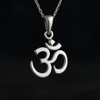Om Pendant – Spiritual Elegance in Minimal Design