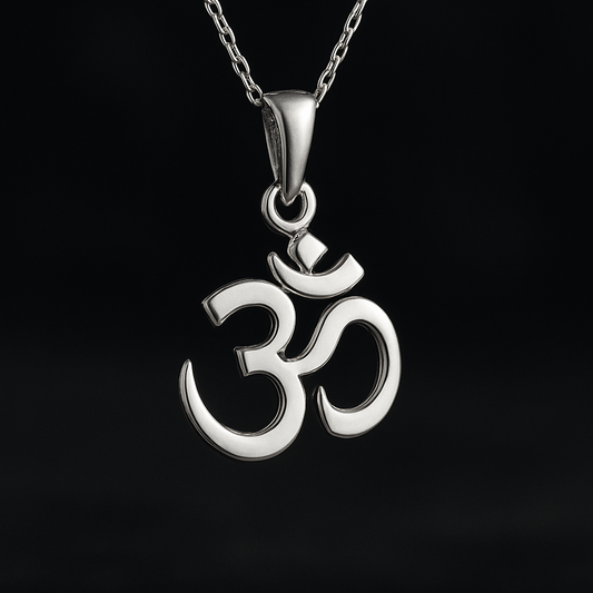 Om Pendant – Spiritual Elegance in Minimal Design