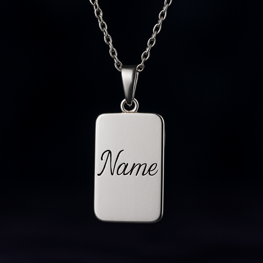 925 Silver Personalized Pendant