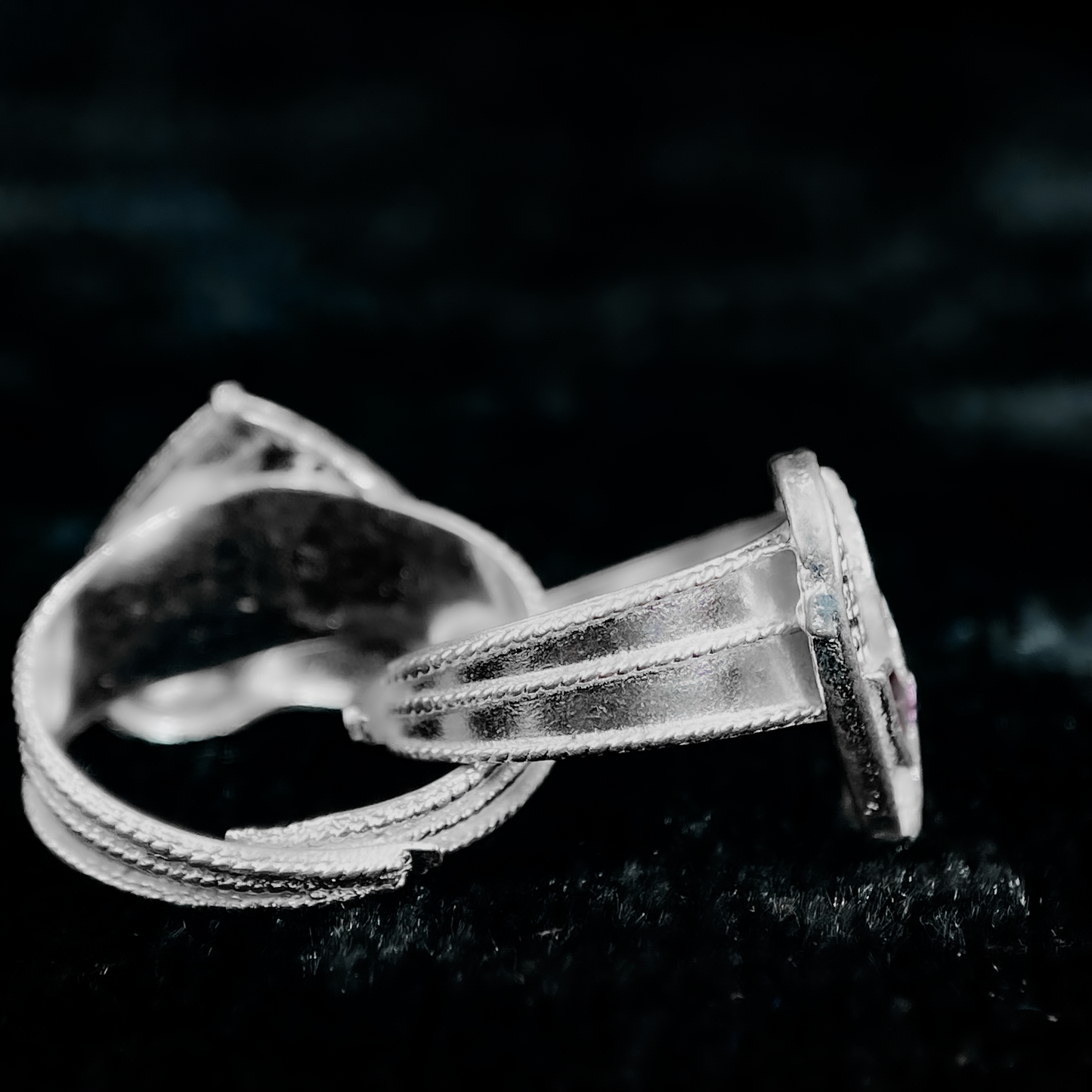 Elegant Adjustable Silver Toe Ring